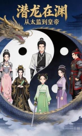 短剧《潜龙在渊从太监到皇帝》海报