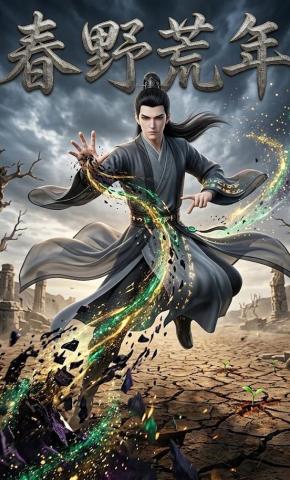 短剧《春野荒年》海报