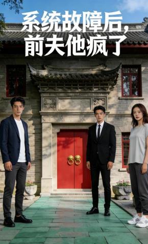 短剧《系统故障后，前夫他疯了》海报