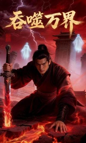 短剧《吞噬万界》海报