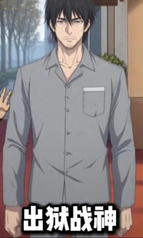 短剧《出狱战神》海报