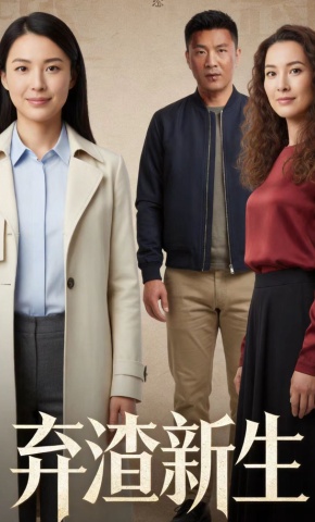 短剧《弃渣新生》海报