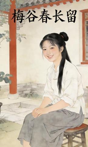 短剧《梅谷春长留》海报