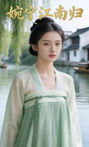 短剧《婉宁江南归》海报