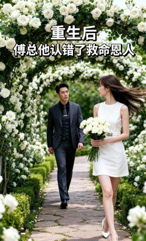 短剧《重生后，傅总他认错了救命恩人》海报