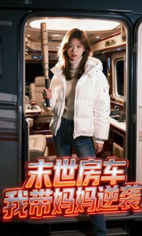 短剧《末世房车我带妈妈逆袭》海报