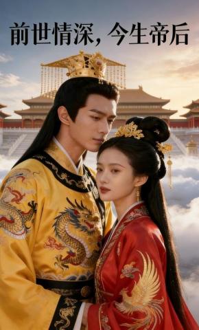 短剧《前世情深，今生帝后》海报