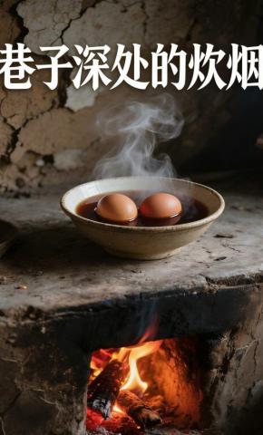 短剧《巷子深处的炊烟》海报