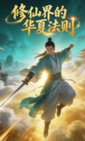 短剧《修仙界的华夏法则》海报
