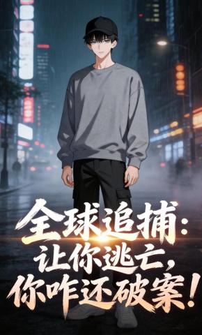 短剧《全球追捕：让你逃亡，你咋还破案》海报