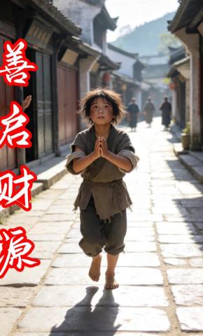 短剧《善启财源》海报