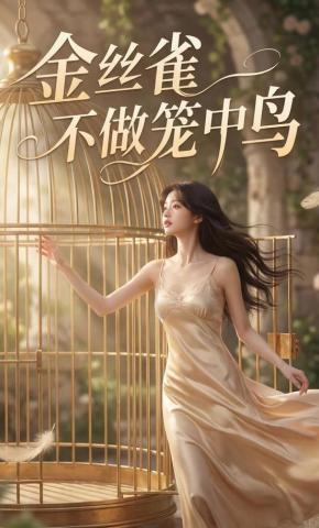 短剧《金丝雀不做笼中鸟》海报