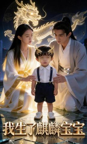 短剧《我生了麒麟宝宝》海报