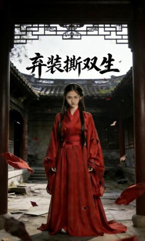 短剧《弃装撕双生》海报