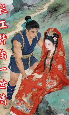 短剧《长工背出一世情》海报