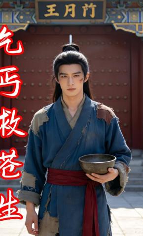 短剧《乞丐救苍生》海报