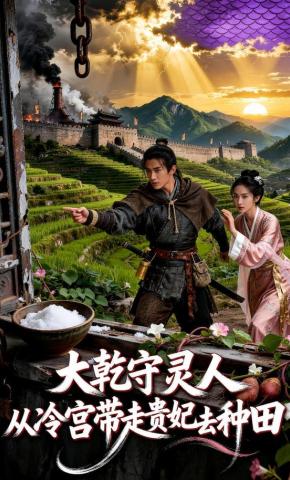 短剧《大乾守灵人：从冷宫带走贵妃去种田》海报