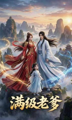 短剧《满级老爹》海报