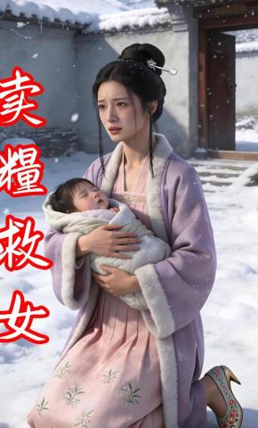 短剧《卖粮救女》海报