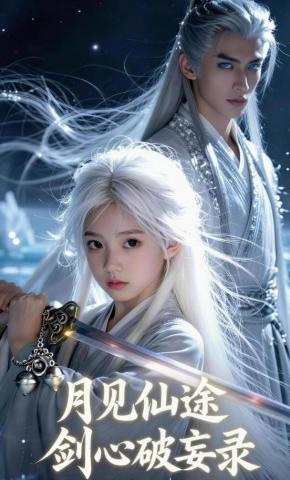 短剧《月见仙途：剑心破妄录》海报