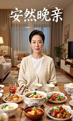 短剧《安然晚亲》海报