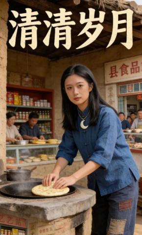 短剧《清清岁月》海报