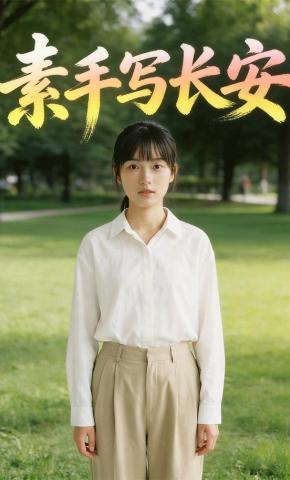 短剧《素手写长安》海报