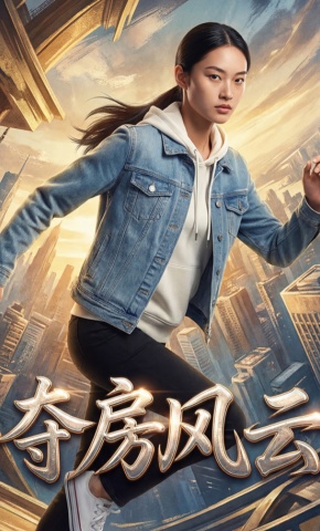 短剧《夺房风云》海报