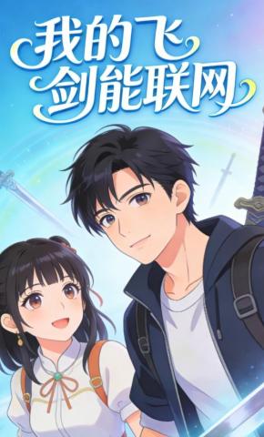 短剧《我的飞剑能联网》海报