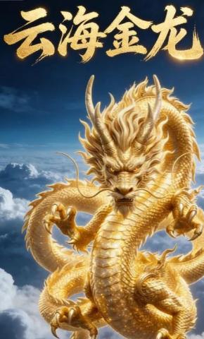 短剧《云海金龙》海报