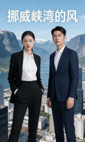 短剧《挪威峡湾的风》海报