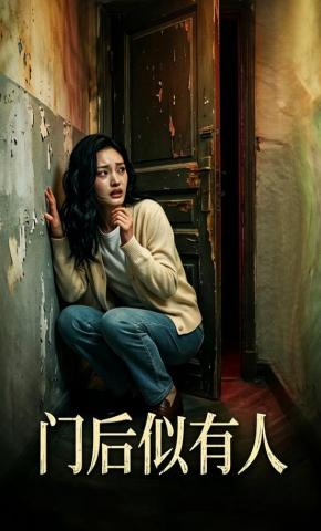短剧《门后似有人》海报