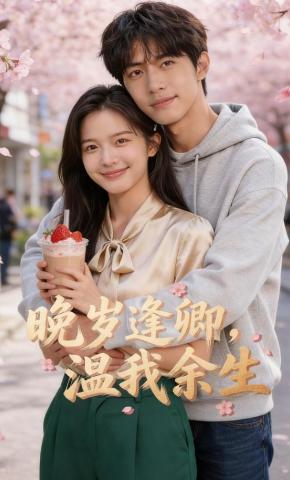 短剧《晚岁逢卿，温我余生》海报