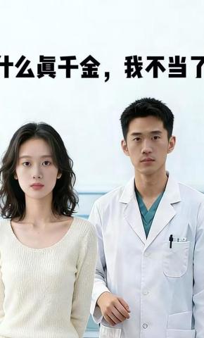 短剧《什么真千金，我不当了》海报