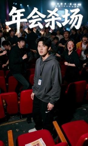 短剧《年会杀场》海报