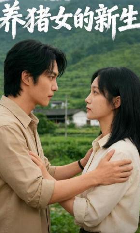 短剧《养猪女的新生》海报