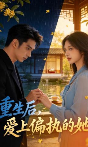 短剧《重生后，爱上偏执的她》海报