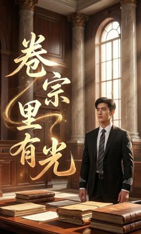 短剧《卷宗里有光》海报