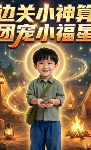 短剧《边关小神算，团宠小福星》海报