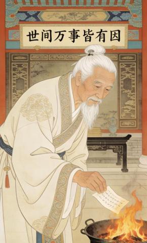 短剧《世间万事皆有因》海报