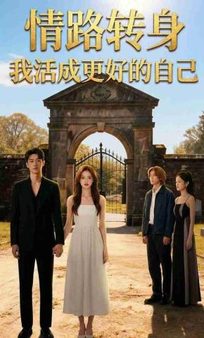 短剧《情路转身，我活成更好的自己》海报