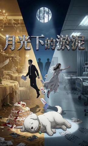 短剧《月光下的淤泥》海报