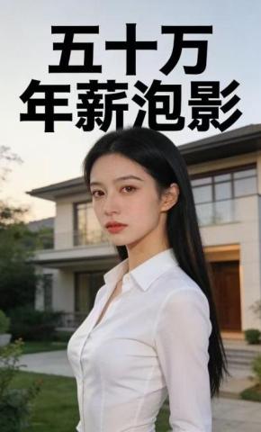 短剧《五十万年薪泡影》海报