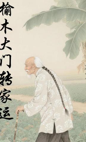 短剧《榆木大门转家运》海报