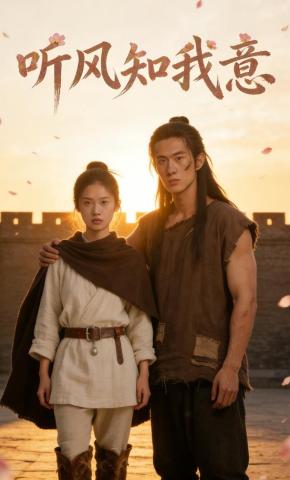 短剧《听风知我意》海报