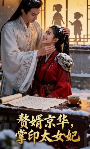 短剧《赘婿京华：掌印太女妃》海报