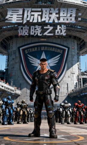 短剧《星际联盟：破晓之战》海报