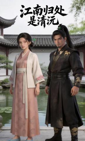 短剧《江南归处是清沅》海报