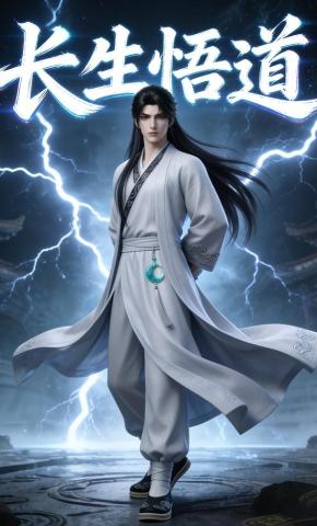 短剧《长生悟道》海报