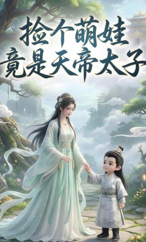 短剧《捡个萌娃竟是天帝太子》海报